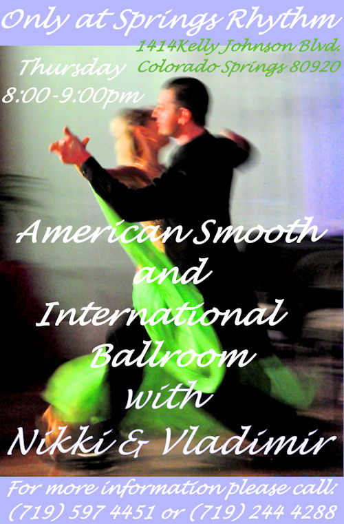 International Ballroom and American Smooth with Nikki Morin and  Vladimir Ishchenko