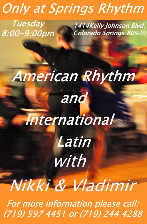 International Latin and American Rhythm with Nikki Morin and Vladimir Ishchenko